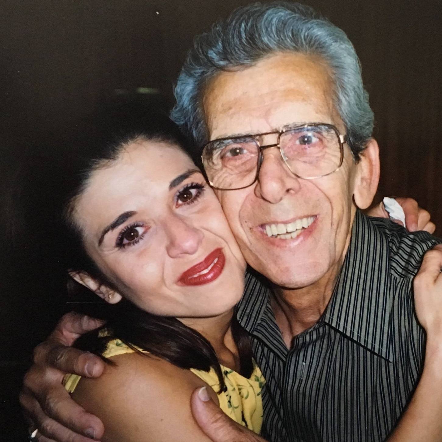 Founder with father