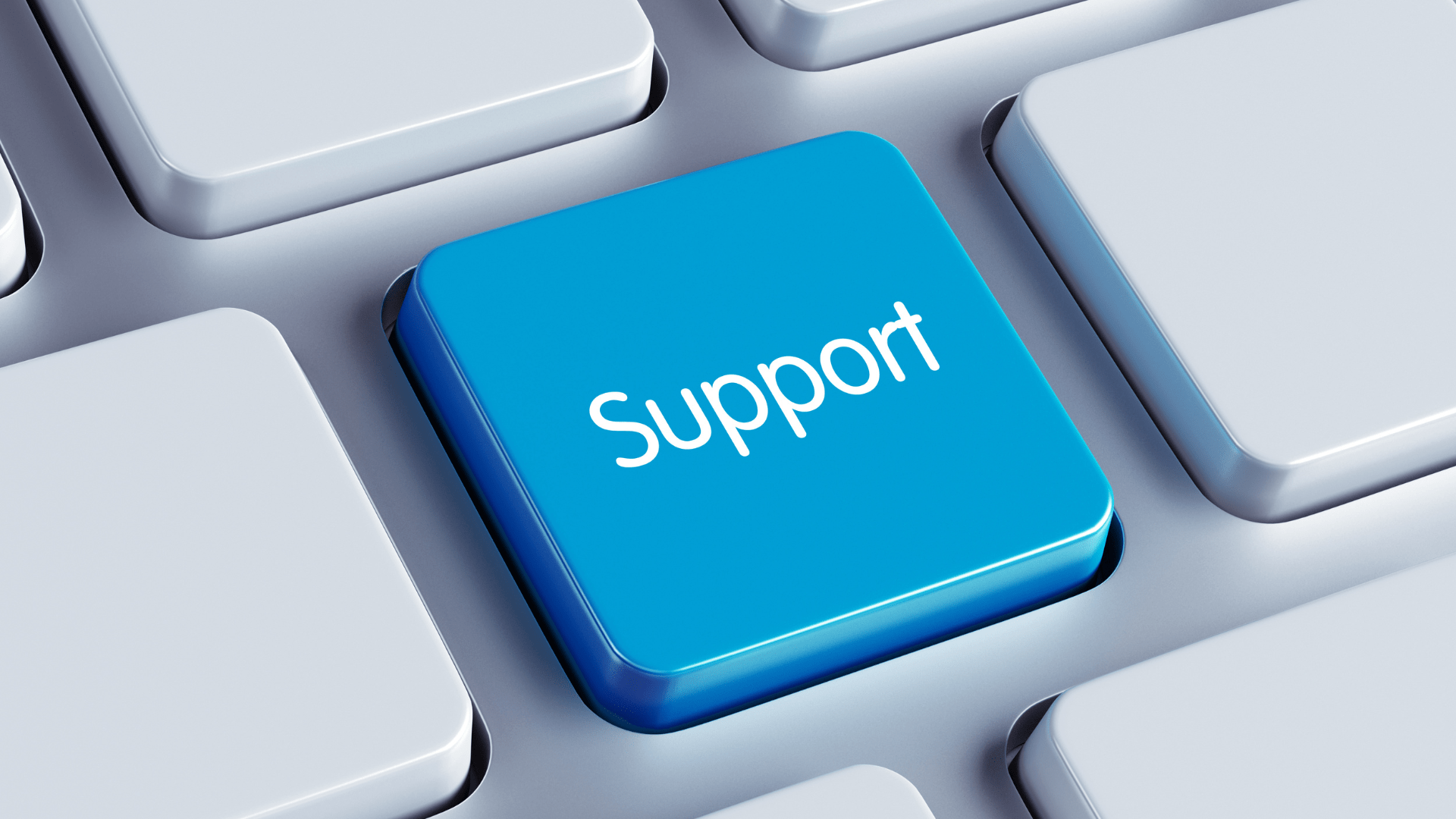 Keyboard with Support key