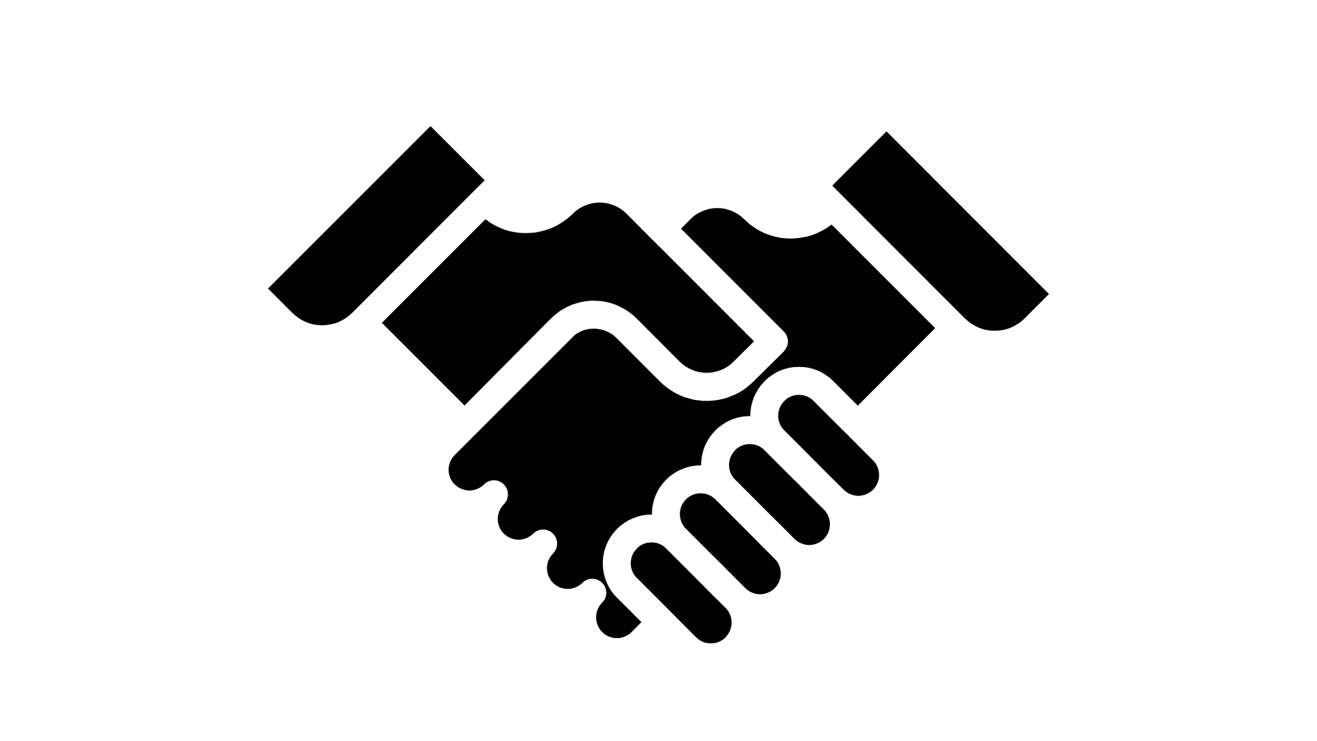 Two people agreeing